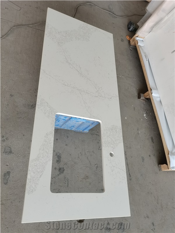 Artificial Stone Countertops Calacatta Noval Quartz