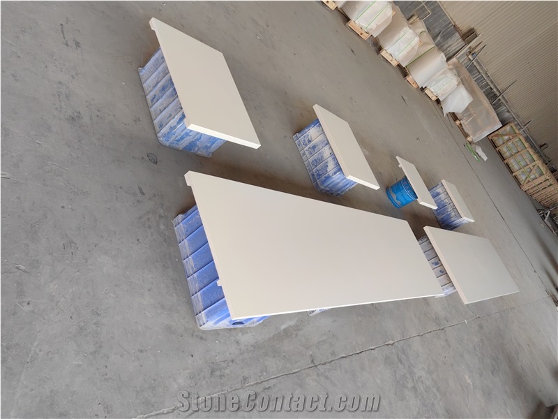 Artificial Stone Countertops Osprey White Quartz