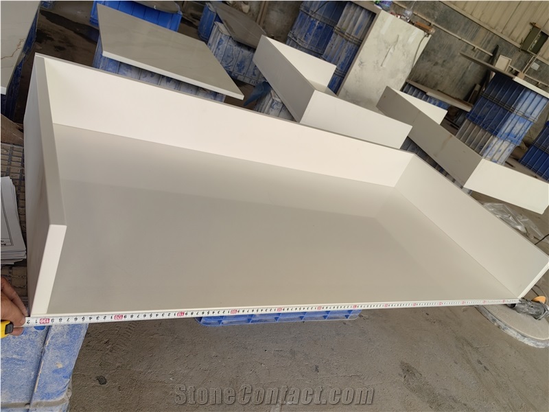 Artificial Stone Pure White Quartz Slabs