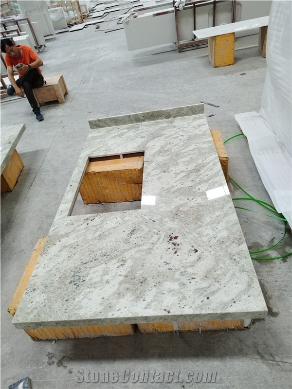 GOLDTOP OEM/ODM Andromeda White Granite Countertop