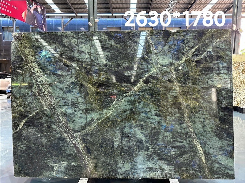 Natural Stone Blue Labradorite Granite Slabs