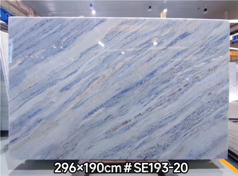 Calcite Blue Sky Marble Slabs