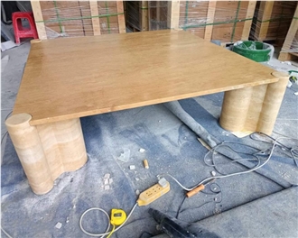 Travertine Coffee Table