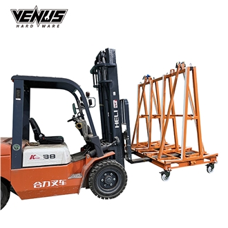 A Frame Slab Transport Cart Easy Move Storage Rack