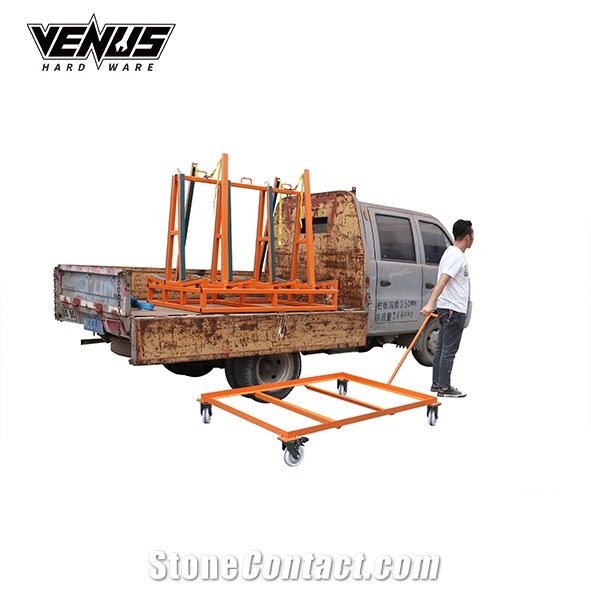 Demountable Slab A-Frame Transport Cart For Forklift