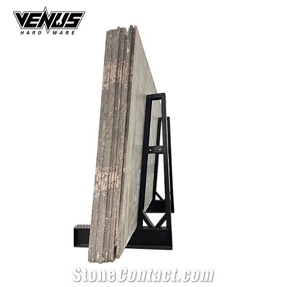 H Steel A-Frame Rack With Safety Pole Display Rack