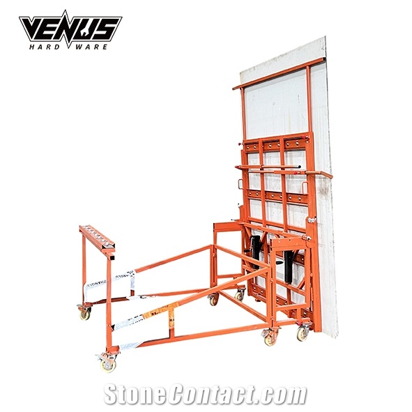 Marble Install Cart Slabe Transport Cart Stone Trolley