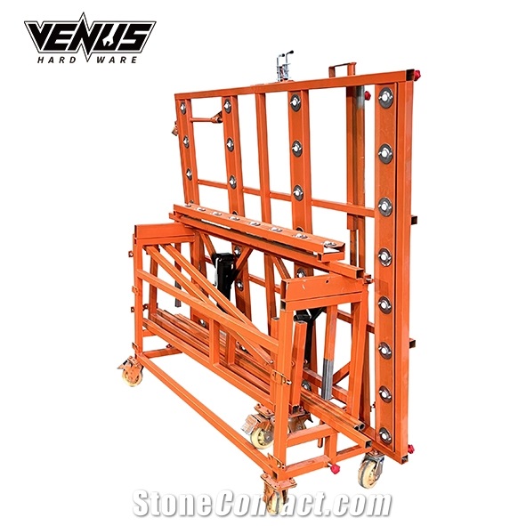 Marble Install Cart Slabe Transport Cart Stone Trolley