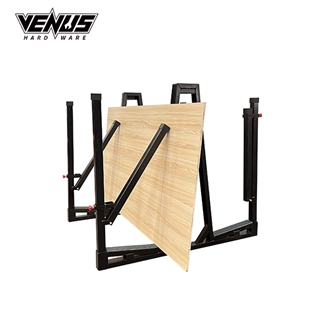 Slab Storage A-Frame Rack With Safety Pole