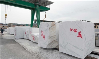 Bianco Carrara Campanili Marble Blocks