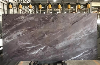 AQYB-02 Purple Lilac Artificial Stone Quartz Slabs