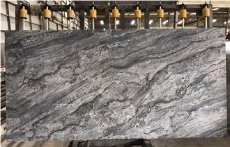 AQYB07-Calacatta Grey Artificial Stone Quartz Wall