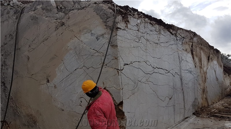 Balya Grey Marble Quarry