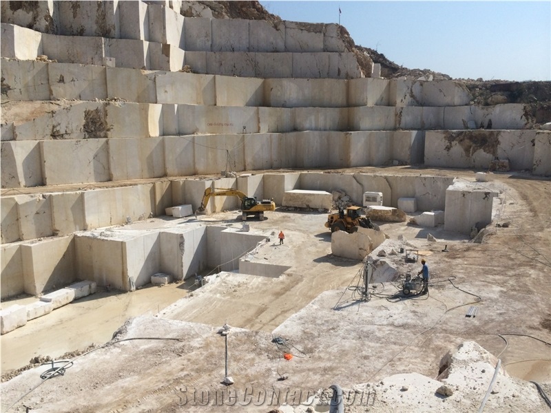 New Empire Beige Marble Quarry