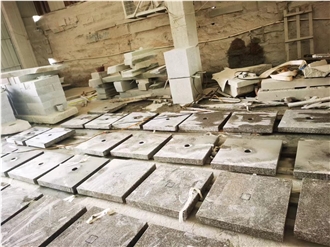 Chinese Granite Umbrella Base Tiles For Outdoor Use