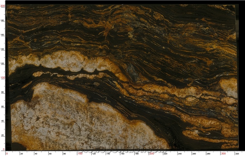 High Quality Brazilian Magma Gold Granite Slabs