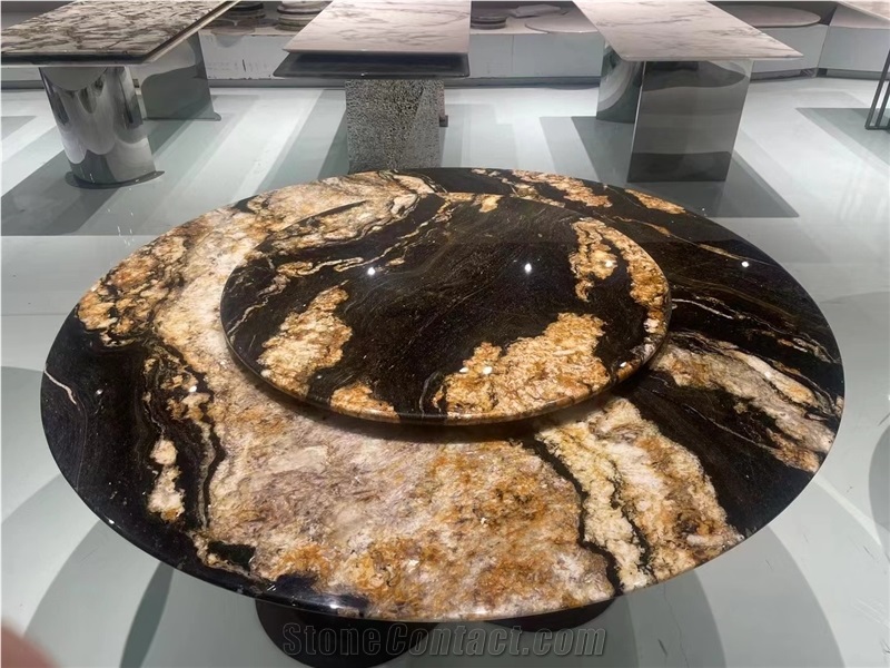 High Quality Brazilian Magma Gold Granite Slabs