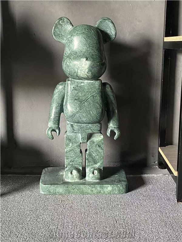 Violent Bear Sculpture