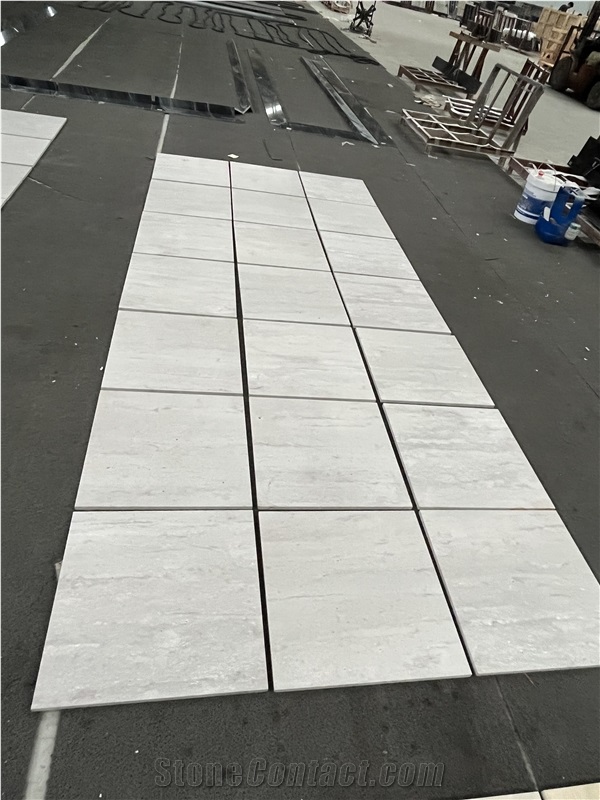 China White Travertine Tiles For Floor