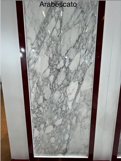 Arabescato Marble, Italy White Marble Tiles, Slabs