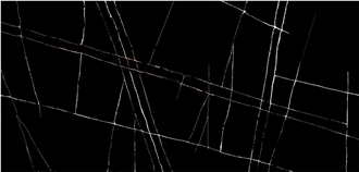Statuario Black Saint Laurent Black Quartz Slabs