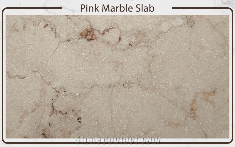Rosalia Pink Marble Slabs