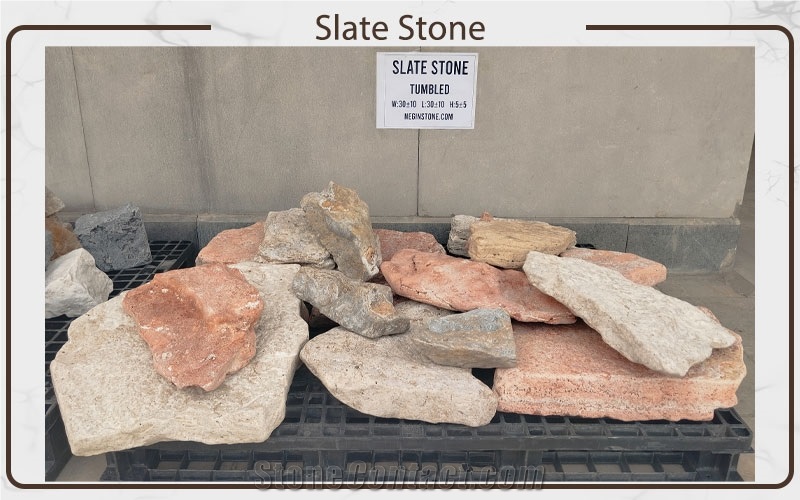 Travertine Stone Irregular Flagstone