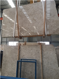 Polished Moon Grey Limestone Slab Tiles