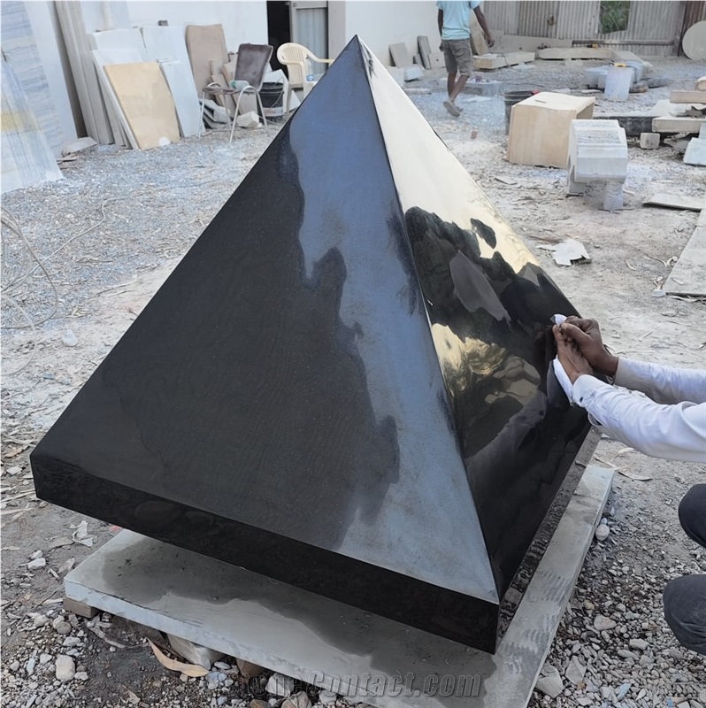 Absolute Black Granite Monument