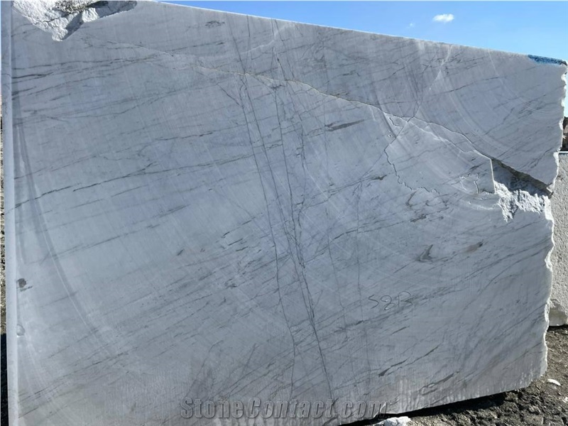 Persian Carrara White Marble Blocks