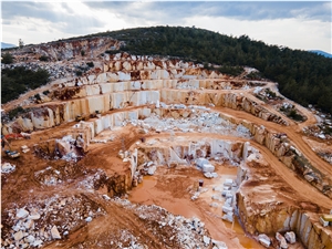 Aegean Silver Marble - Aegean Light Silver Marble Quarry