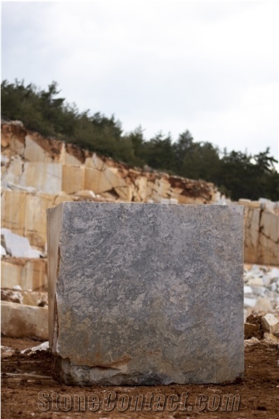 Aegean Silver Marble - Aegean Light Silver Marble Quarry