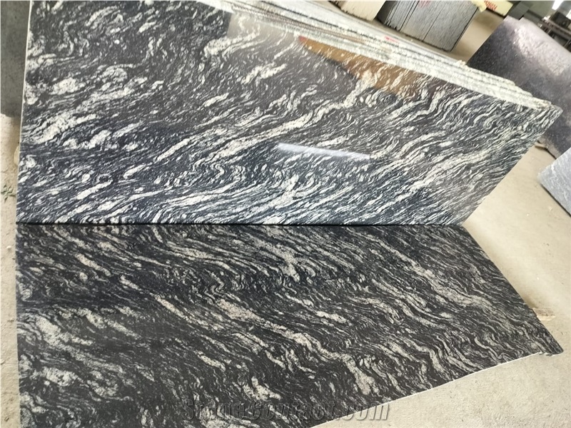 Black Forest Granite Polished Cutter Slabs