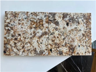 Typhoon Gold Granite Tile Laminated Backing Honeycomb Panels