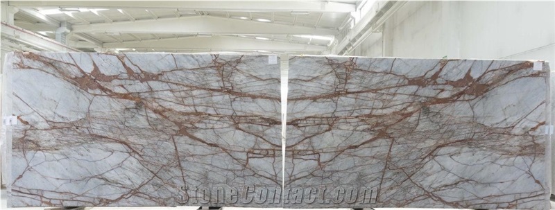 Fire Flow Marble - Deep River Marble Slabs