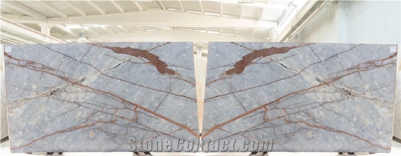 Fire Flow Marble - Deep River Marble Slabs
