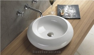 GLM- High Quality Art Ceramic Sink , Artificial Stone Basin
