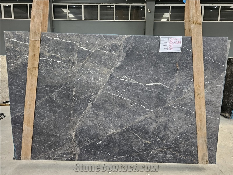 Darius Black Marble Slabs - 23007