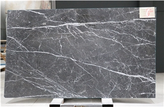 Smyrna Grey Marble Slabs- 23186