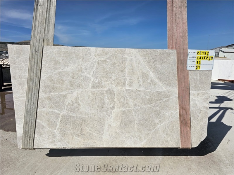 Spider Beige Marble Slabs - 23137