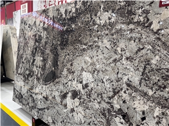 Brazil Snow Mountain Granite White Slabs