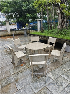 Granite Stone Furniture Table Set 1