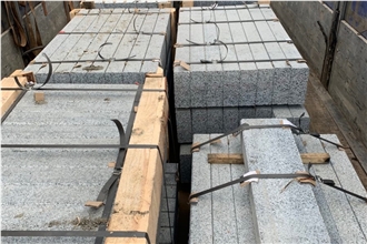 Ukrainian Granite White House Block Steps