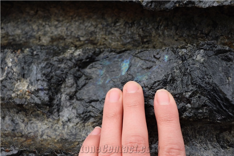 Ukrainian Labradorite Blue Seven Oceans Raw Blocks