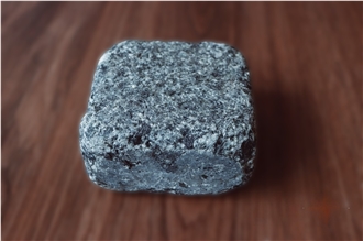 Ukrainian Labradorite Blue Seven Oceans Sawn-Tumbled Cubes