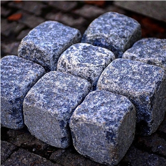 Ukrainian Labradorite Blue Seven Oceans Split-Tumbled Cubes