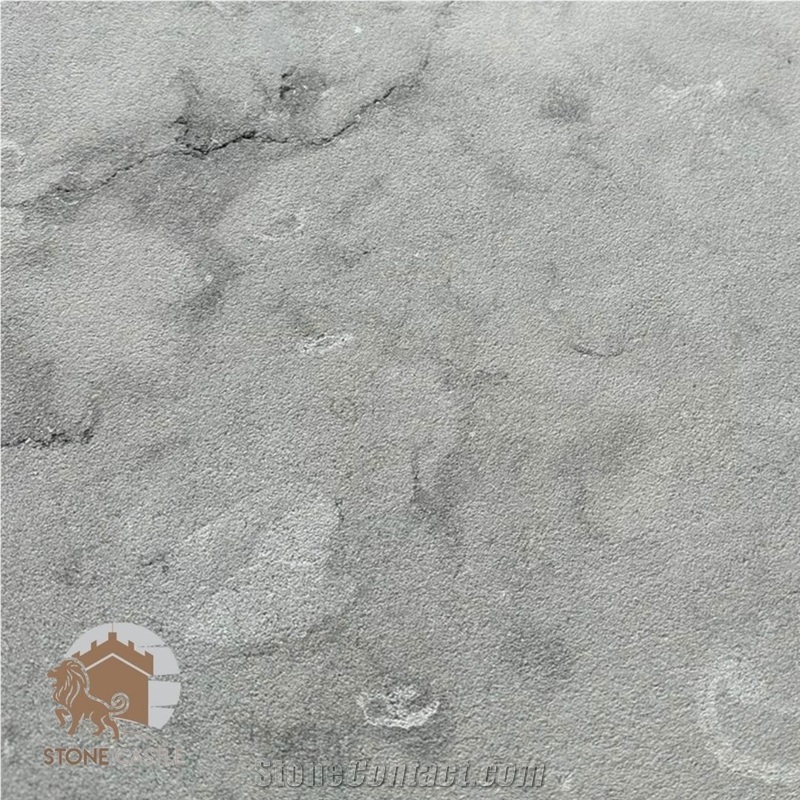 Melly Gray Marble Sandblasted Tiles