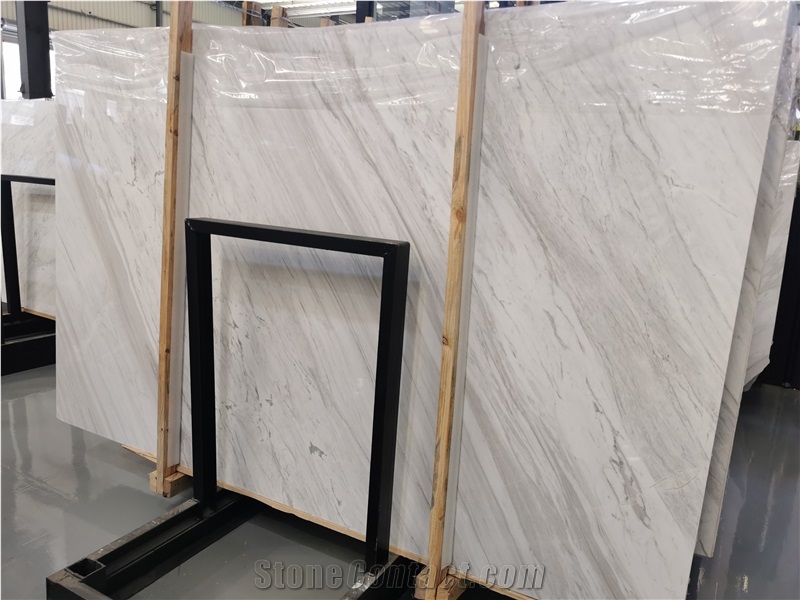 Hot Selling Greece Volakas Marble, Jazz White Marble Slabs