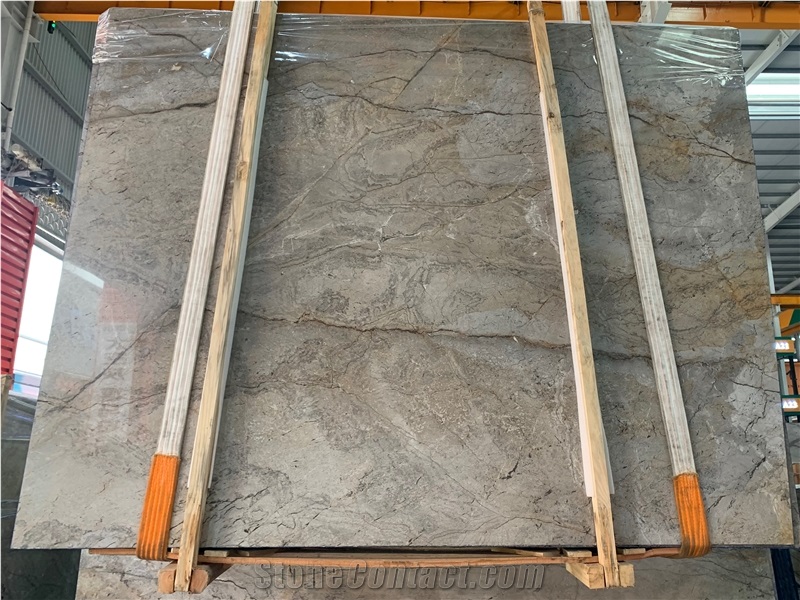 Turkey Silver Roots Marble Tiles And Slabs For Wall