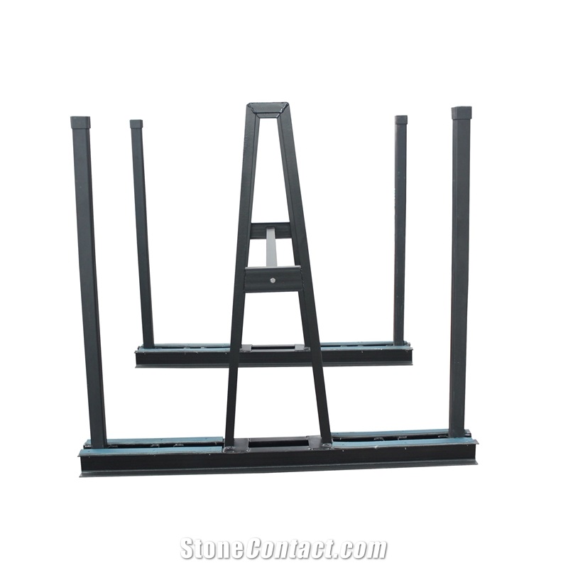Slab Rack With A Frame Storage Rack With Safety Pole N